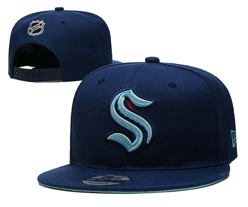 Seattle Kraken Stitched Snapback Hats Seattle Kraken Stitched Snapback Hats